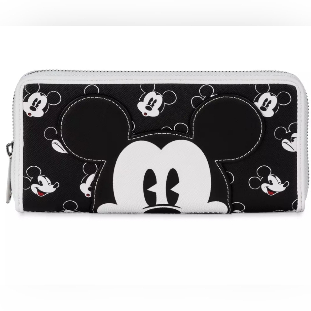 Loungefly Disney Parks Mickey Mouse Wallet Zip Around